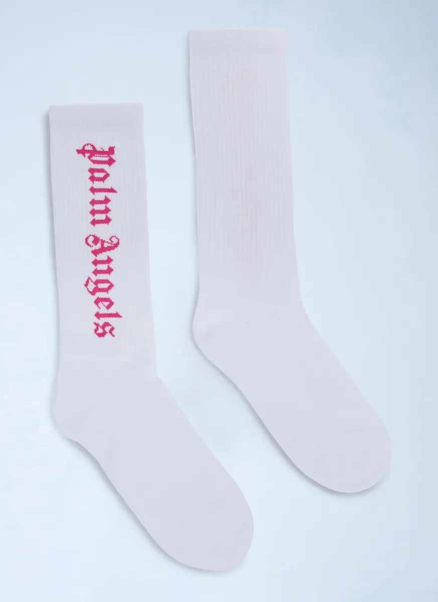 Logo Motif Socks