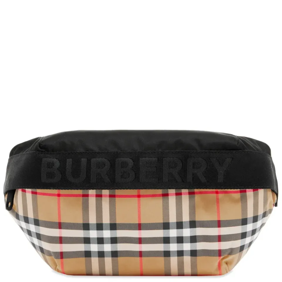 Checked Bumbag