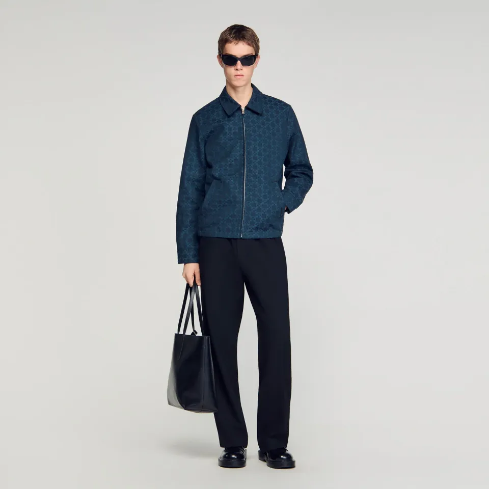 Square Cross denim jacket