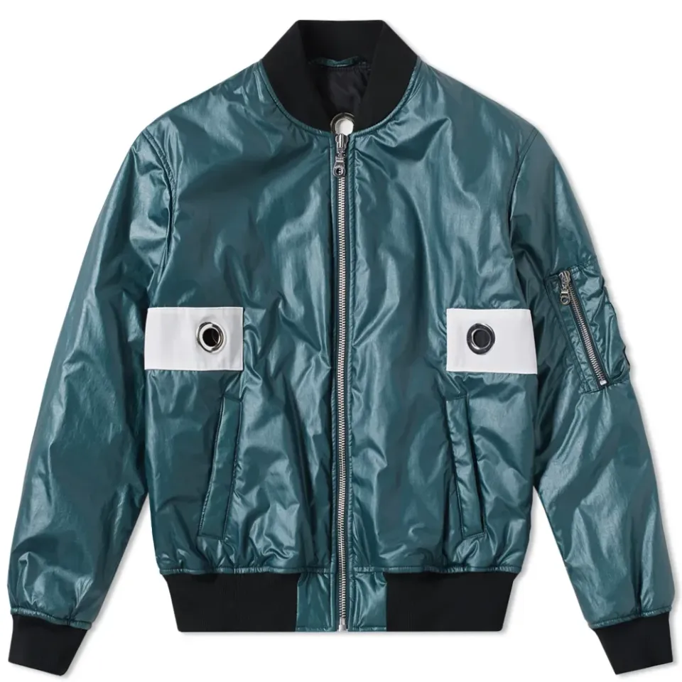 Tech Cotton Bomber Jacket