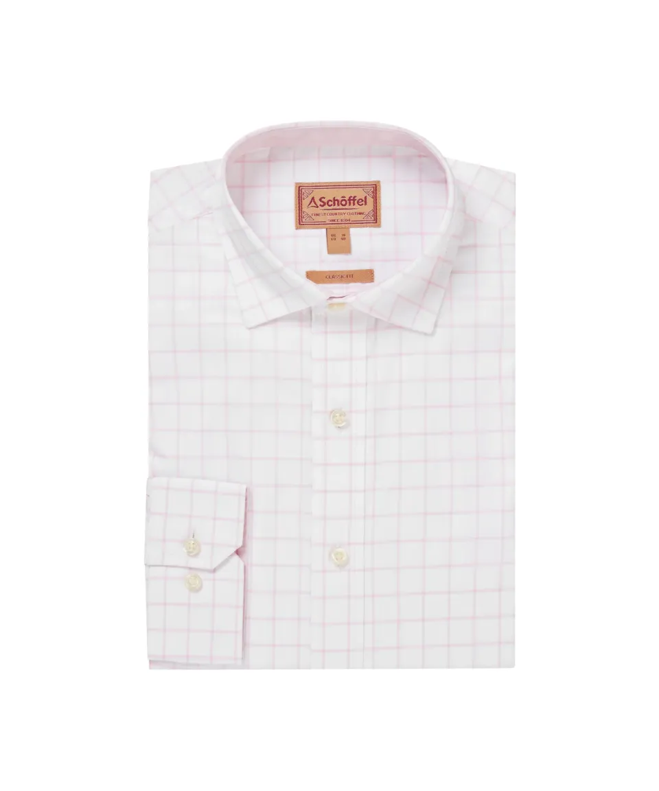 Westminster Classic Shirt - Pale Pink Check