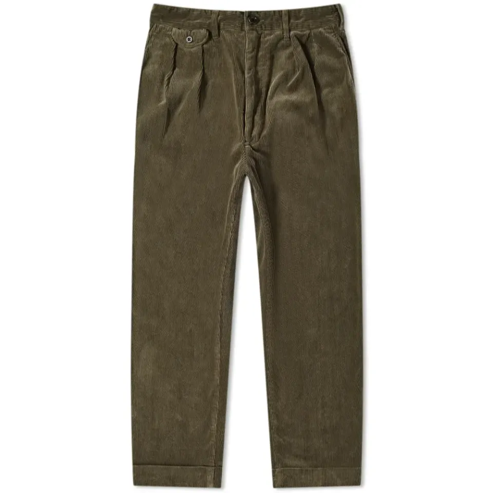 2 Pleat Corduroy Pant