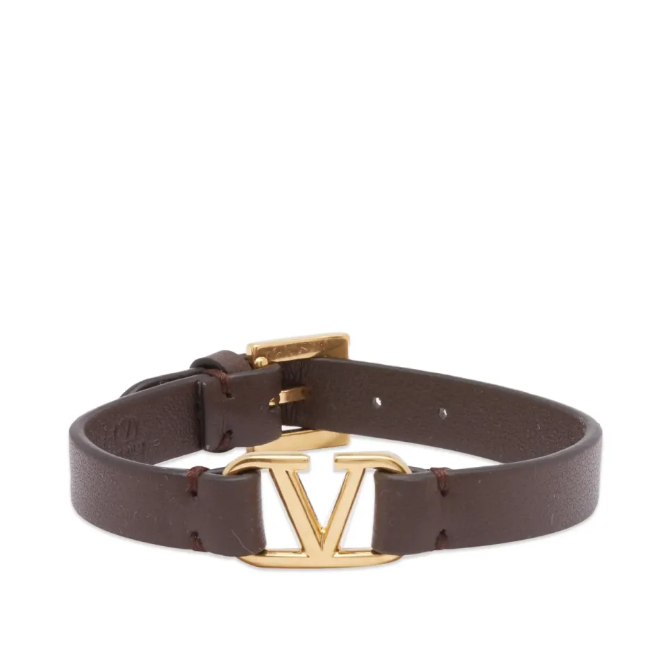 V Leather Bracelet
