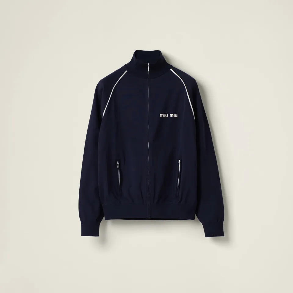 Technical yarn sweatshirt