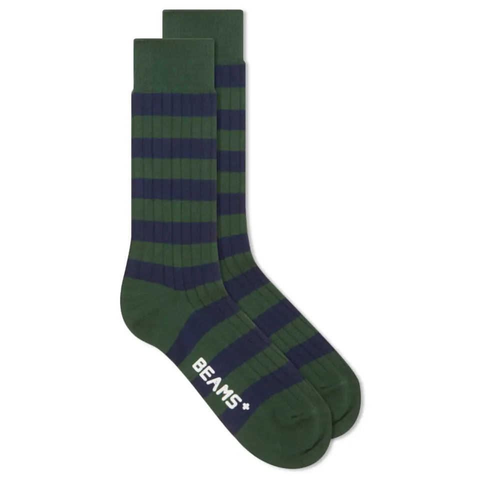 Rib Stripe Sock