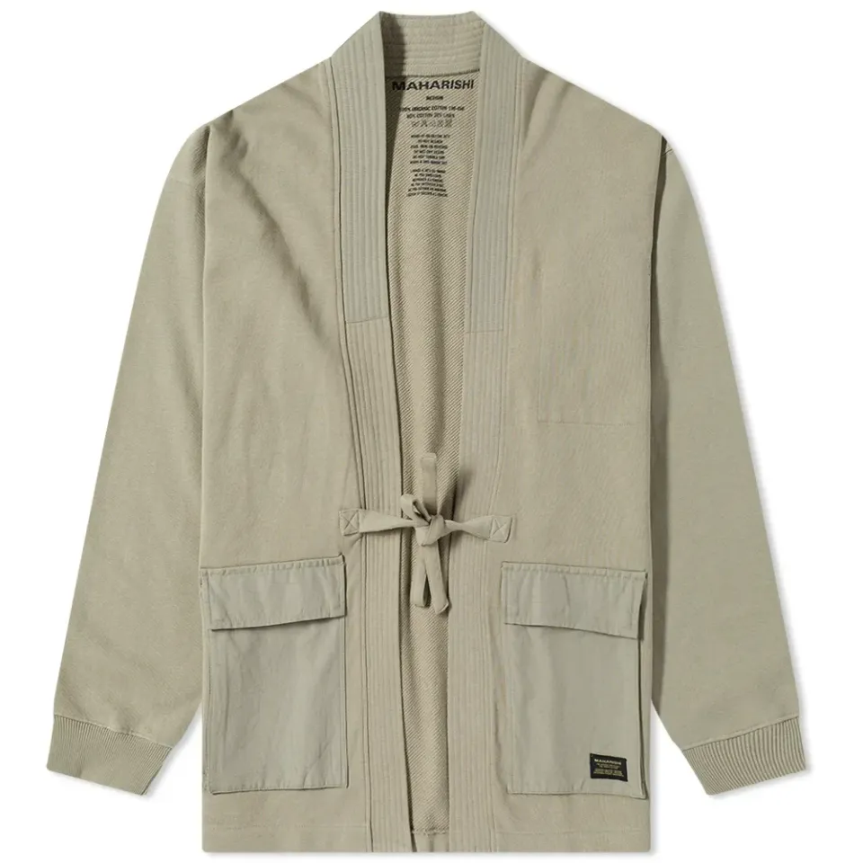 Utility Pocket Organic Sweat Kimono