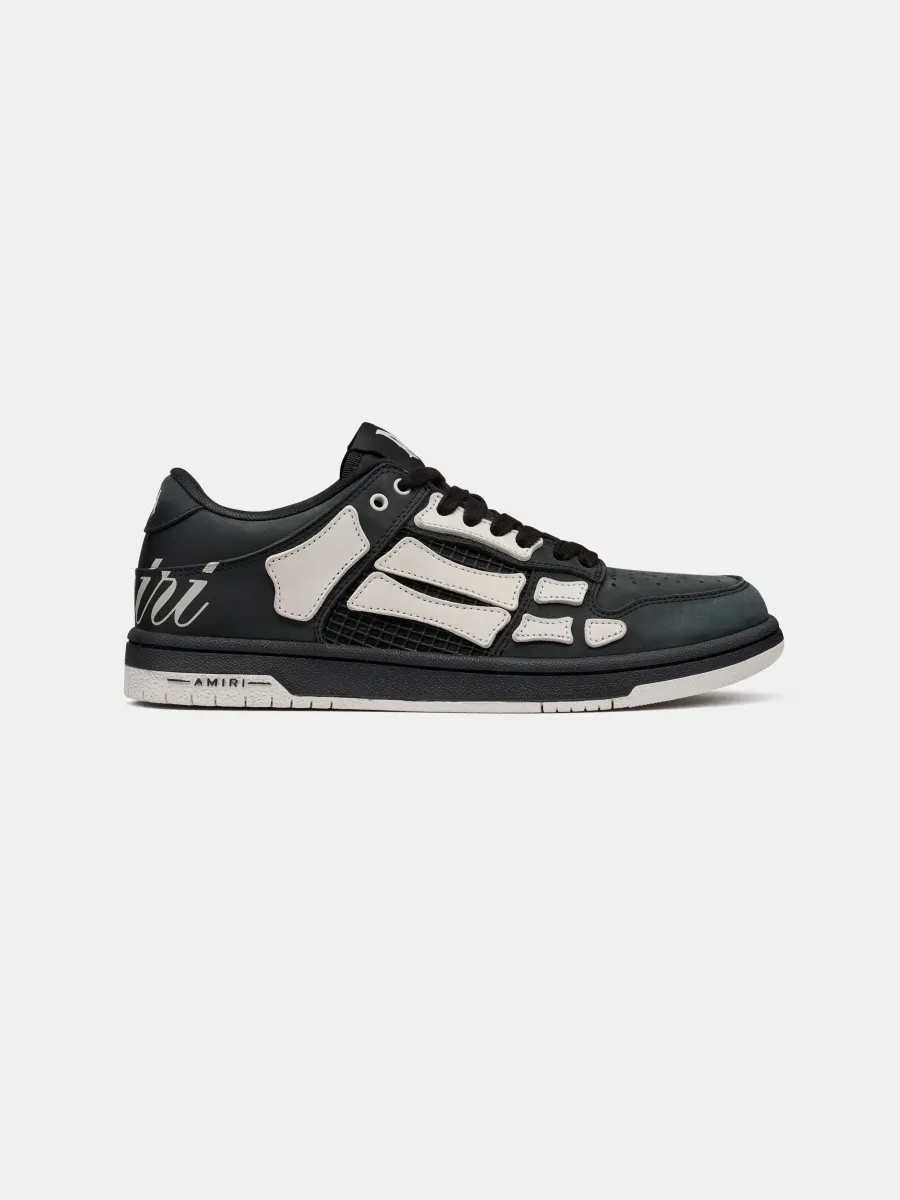 SCRIPT SKEL TOP LOW - BLACK