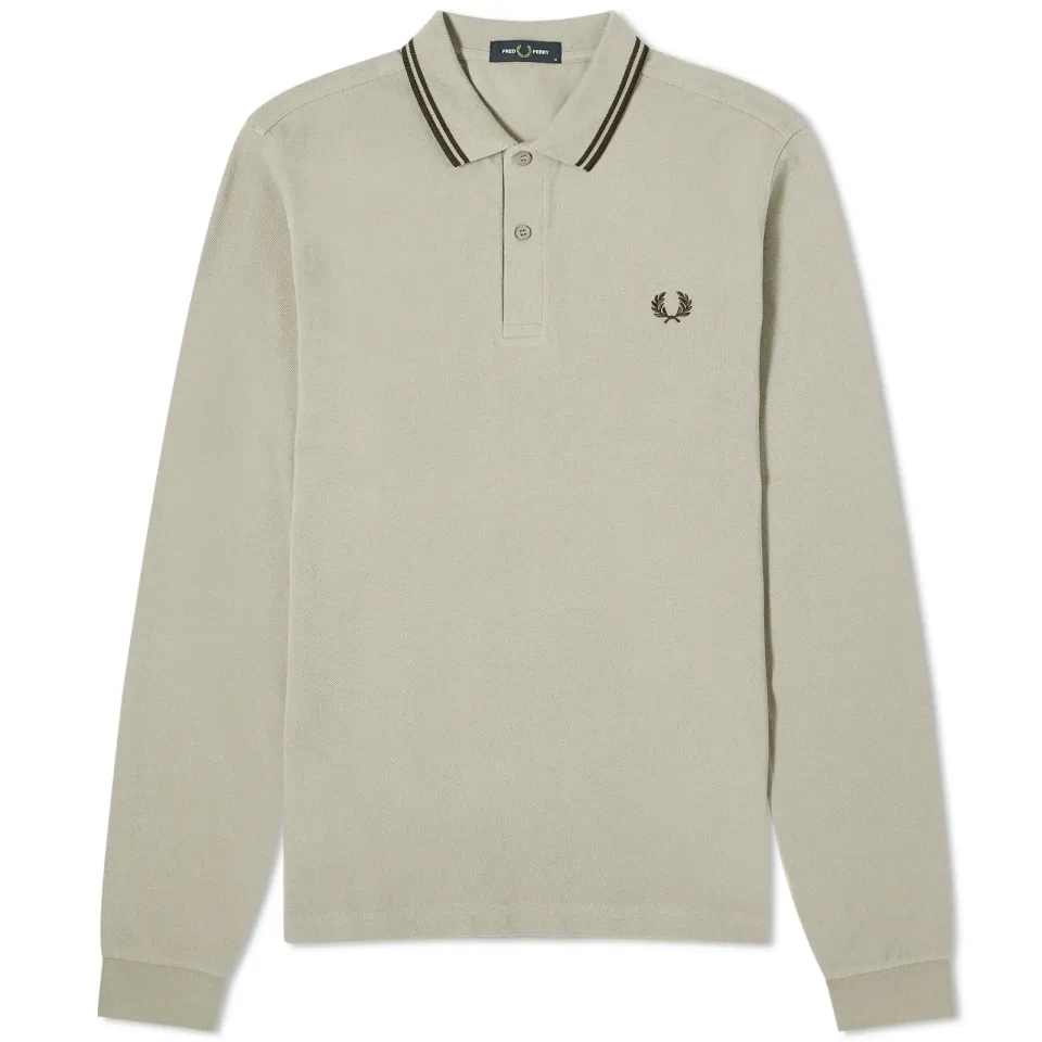 Long Sleeve Twin Tipped Polo