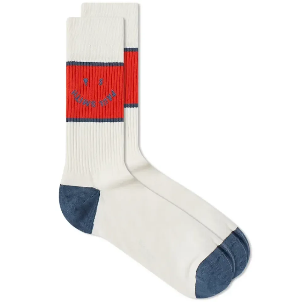 Happy Block Sock