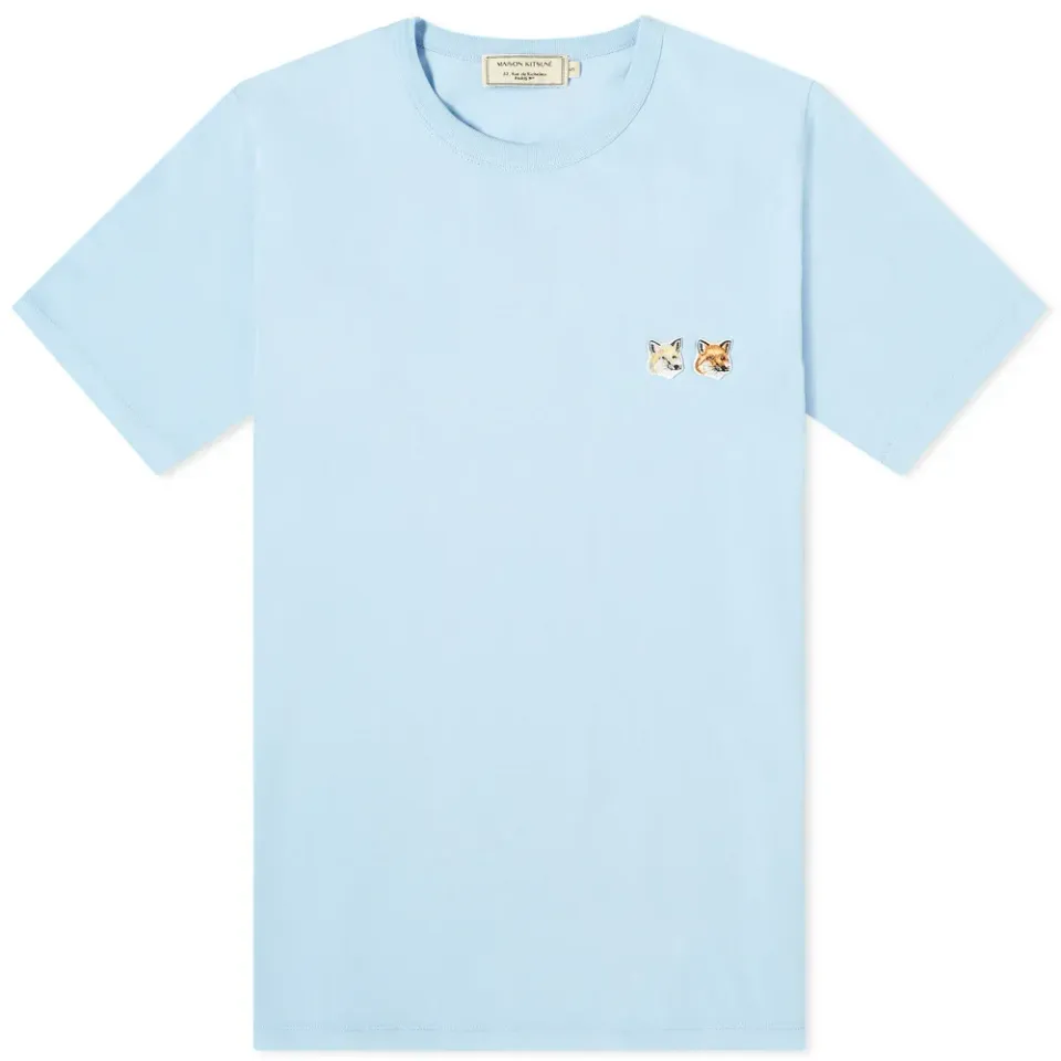 Maison Kitsuné Double Fox Head Patch Tee