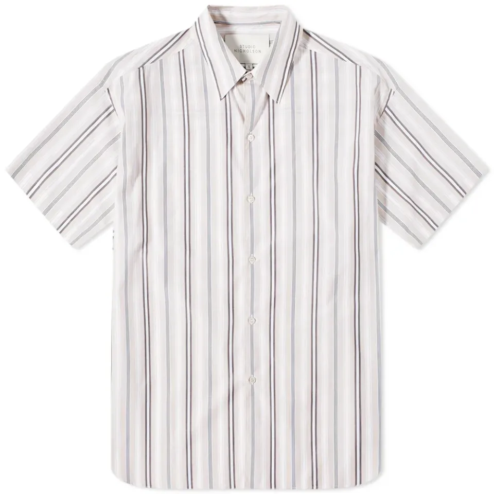 Short Sleeve Sorono Beach Stripe Shirt