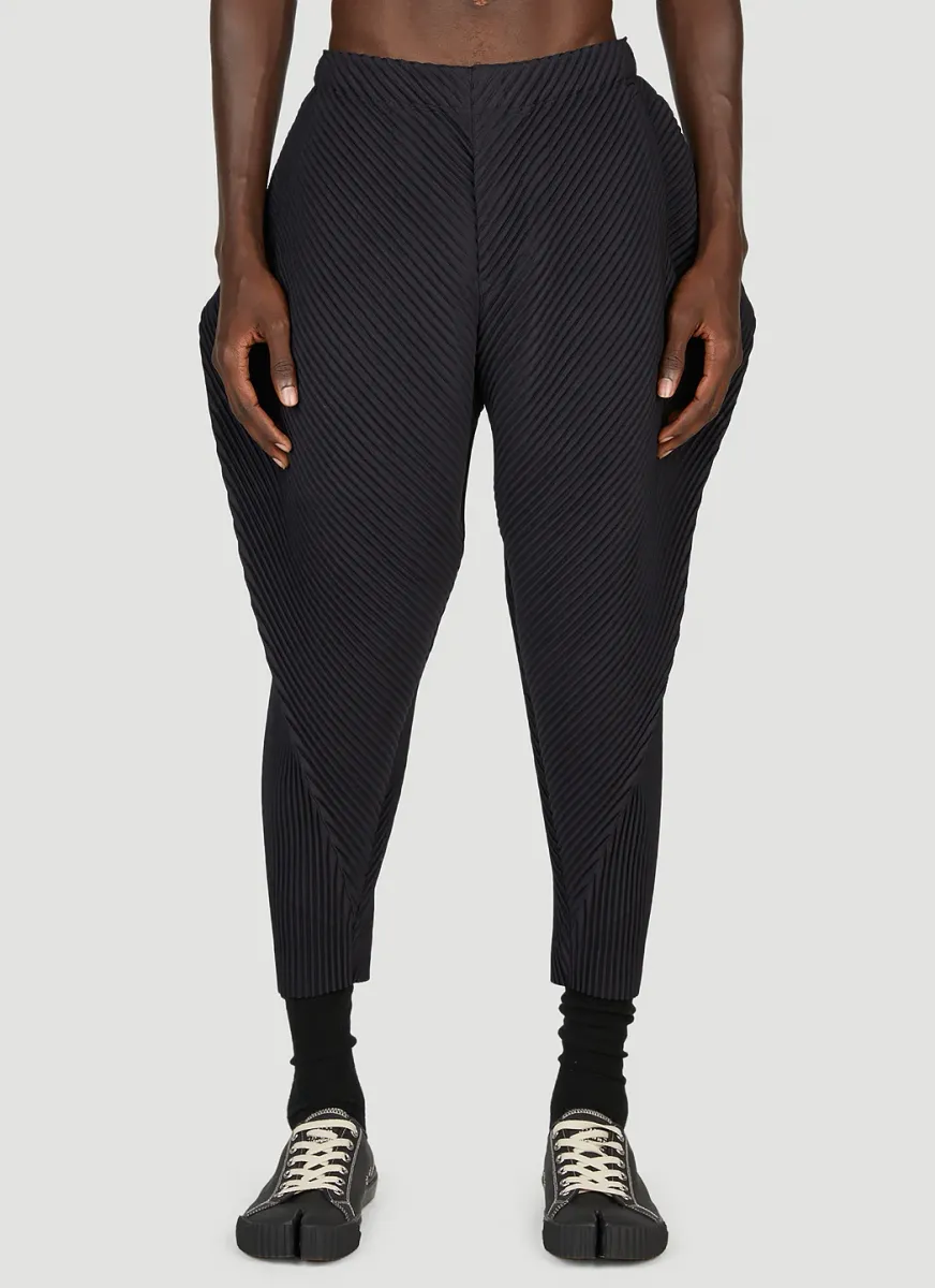 Plisse Pants