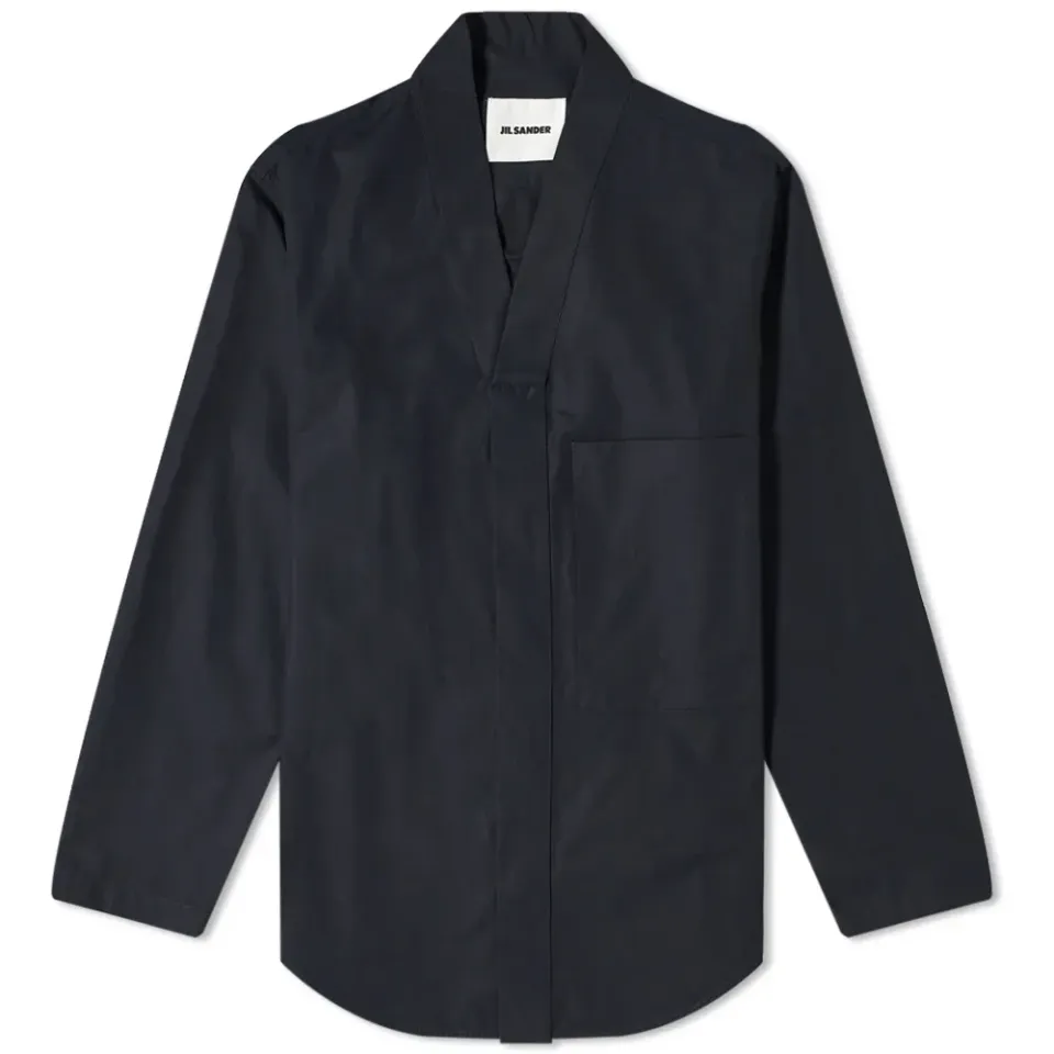Kimono Collar Overshirt