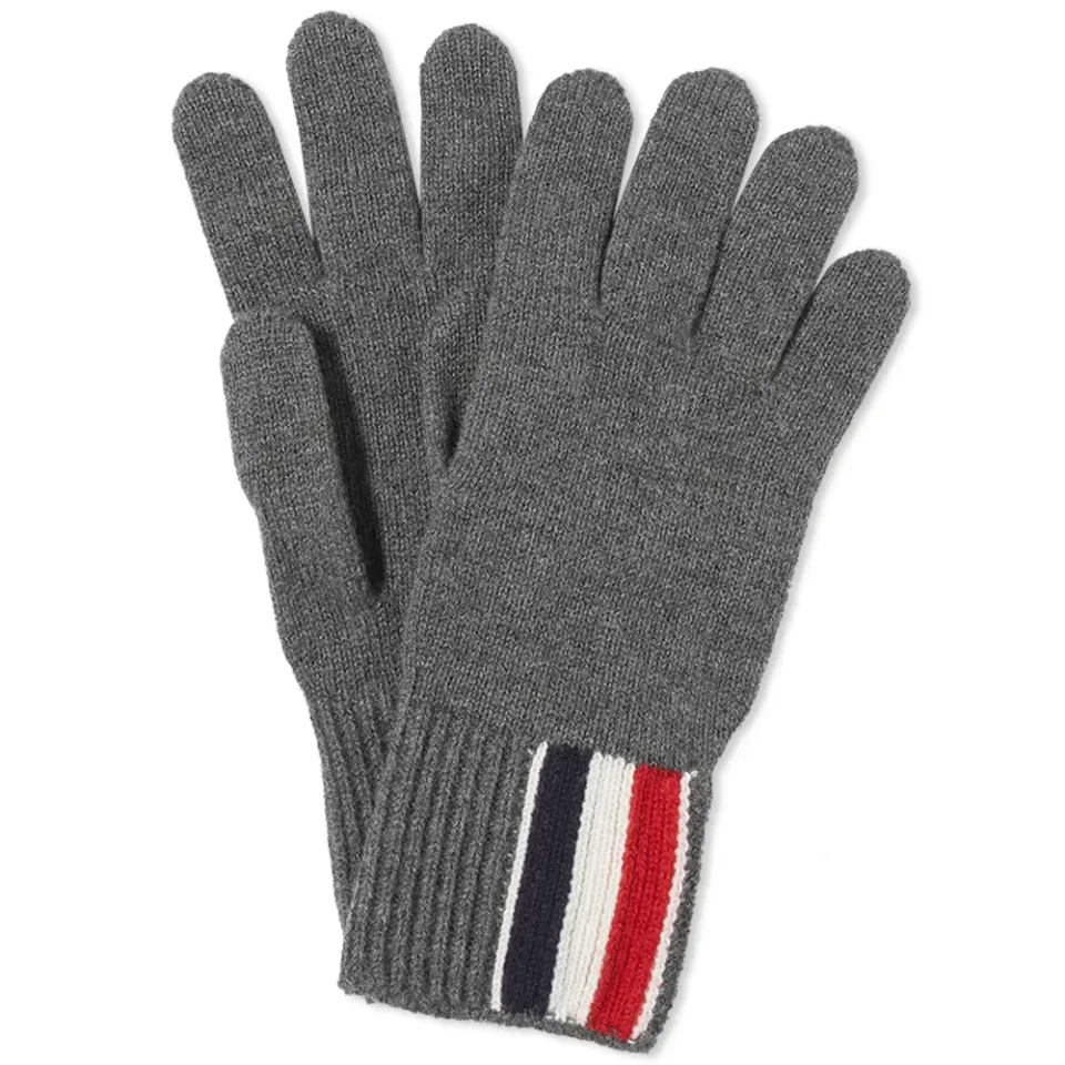 Intarsia Stripe Merino Glove