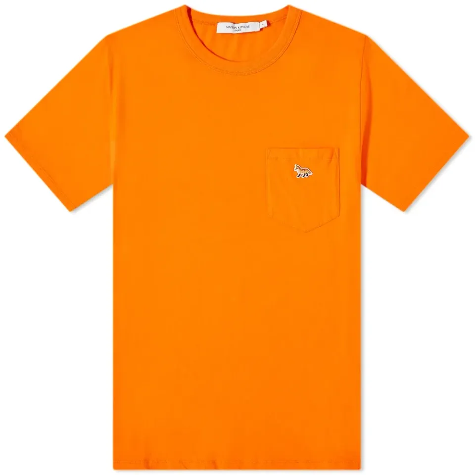 Maison Kitsuné Baby Fox Patch Classic Pocket T-Shirt
