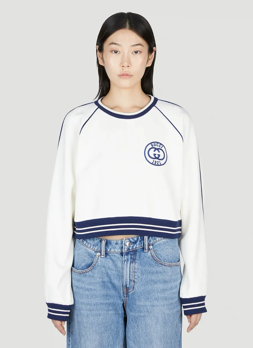 1921 Cropped Sweatshirt