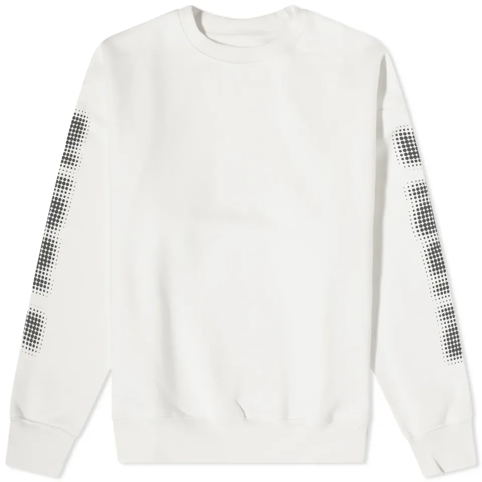 Logo Arm Fleece Crew Sweat