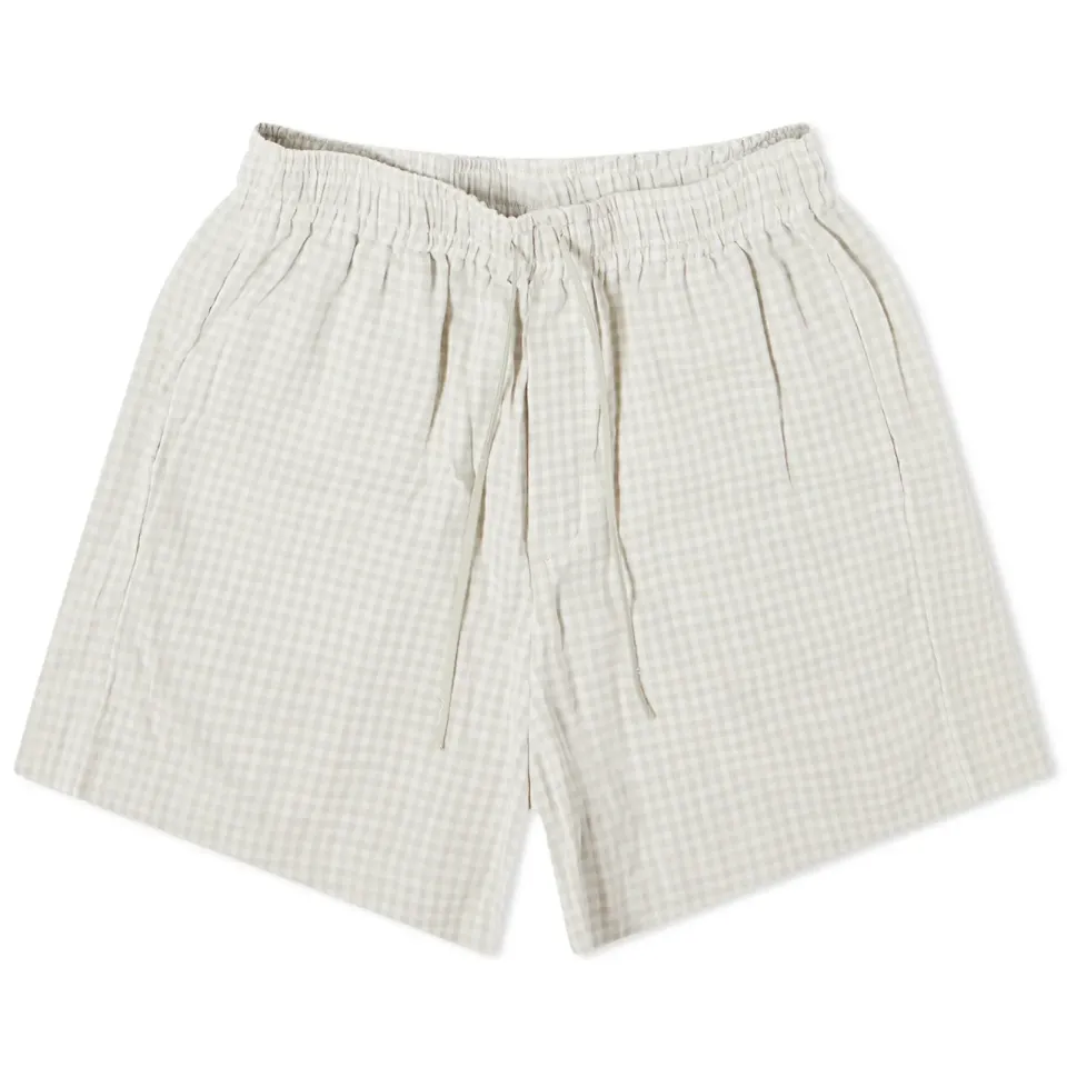 Musan Check Shorts