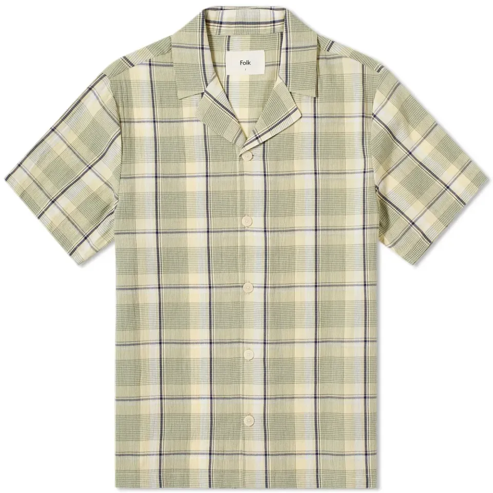 Short Sleeve Soft Collar Shirt
