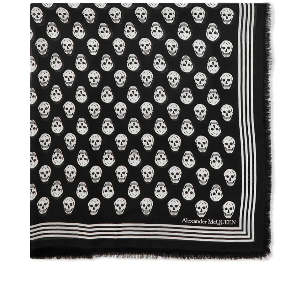 Biker Skull Scarf 120 x 140