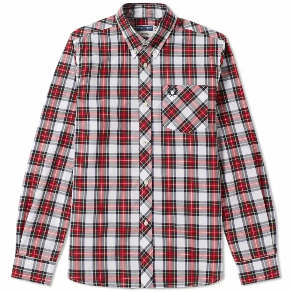 Fred Perry Reissues Tartan Shirt
