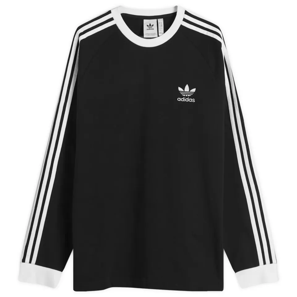Long Sleeve 3 Stripe T-Shirt