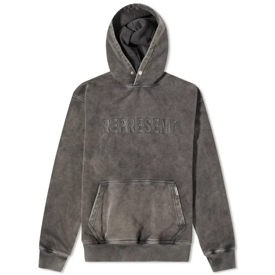 Embroidered Logo Hoodie