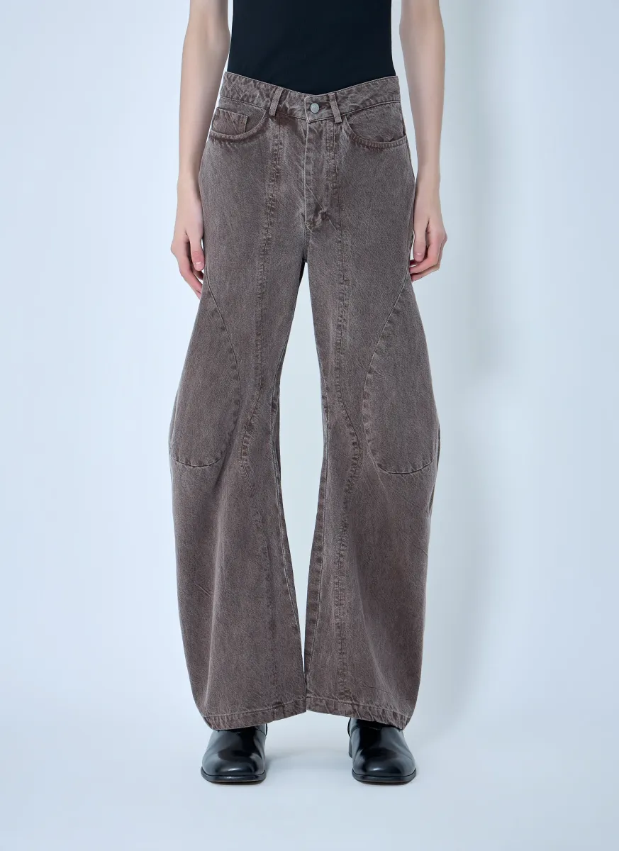 Engineered Flare Pants