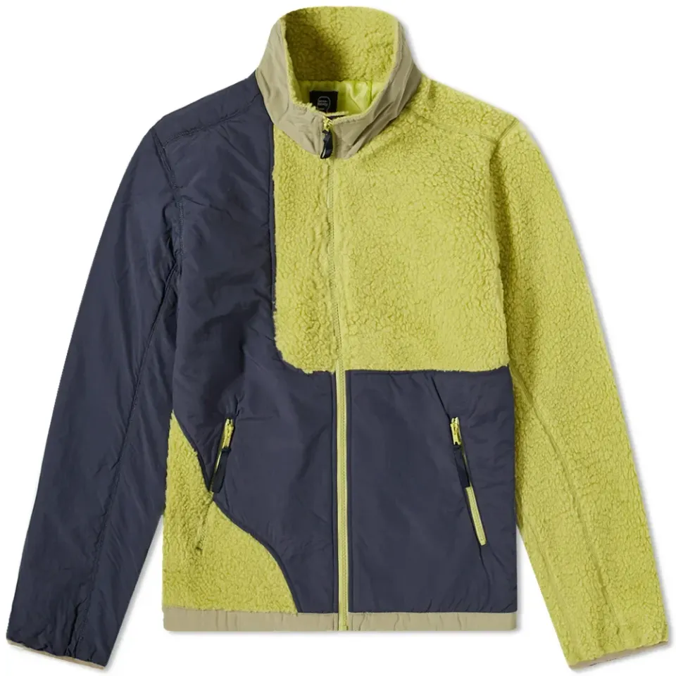 Paneled Fleece Jacket