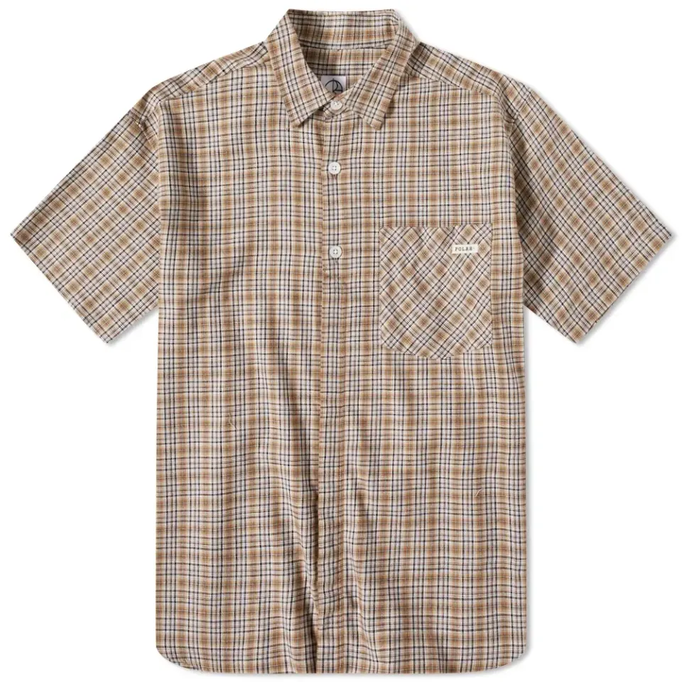 Polar Skate Co. Mitchell Check Flannel Shirt