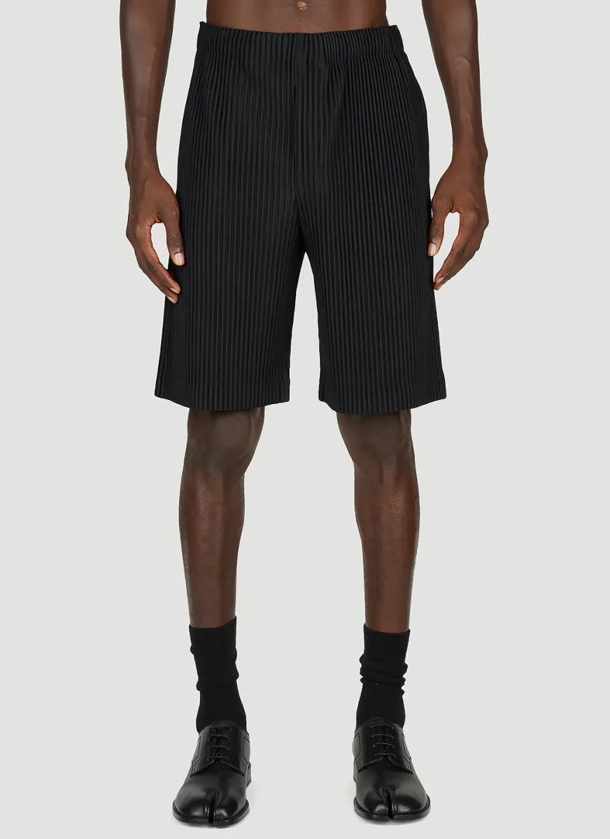 Plisse Shorts