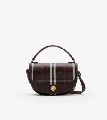 Highlands Crossbody Bag in Mahogany red