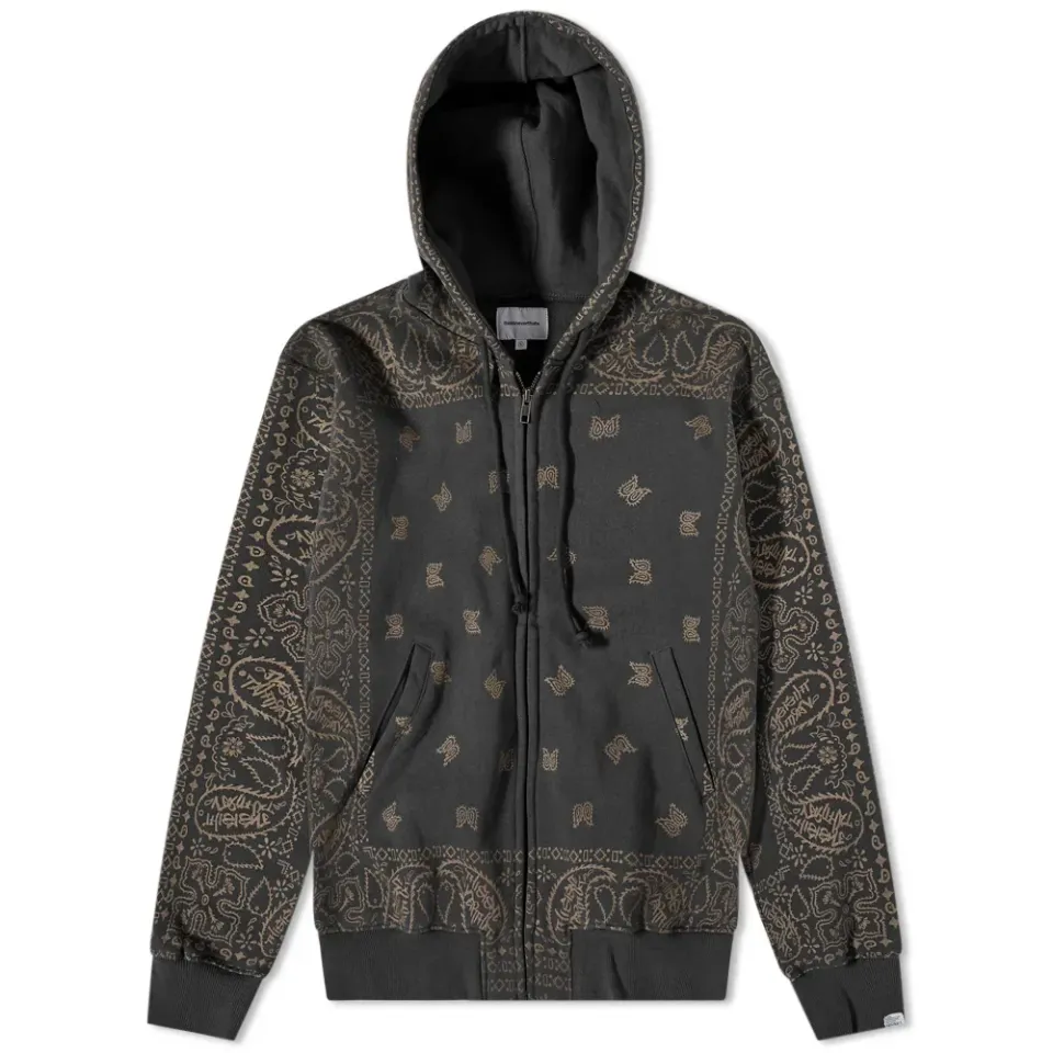 Bandana Zip Up Hoody