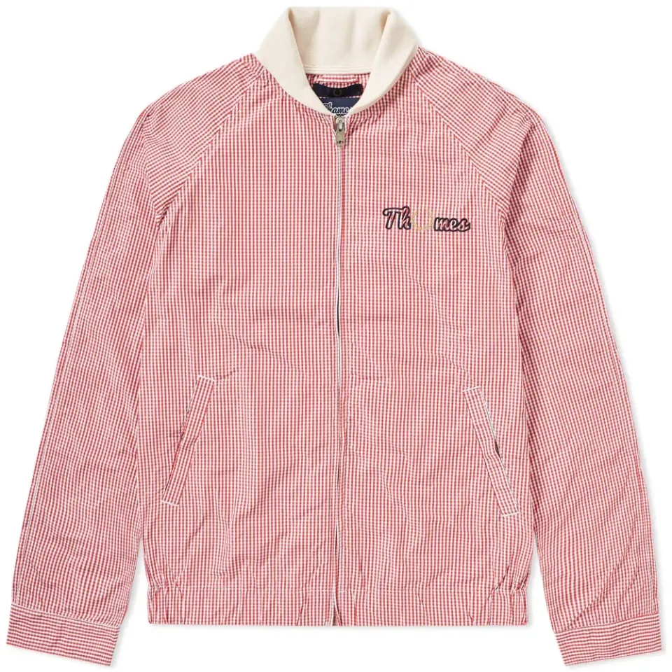 Fred Perry x Thames Gingham Bomber Jacket