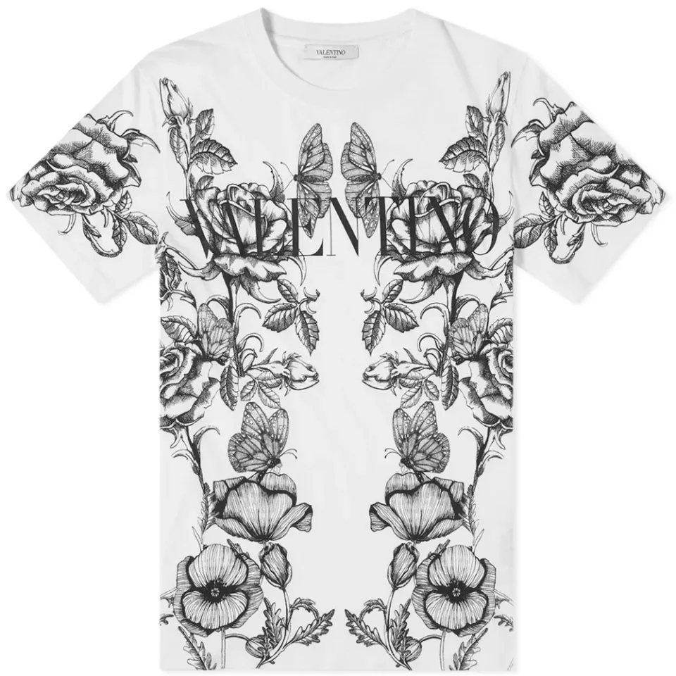 Floral Logo T-Shirt