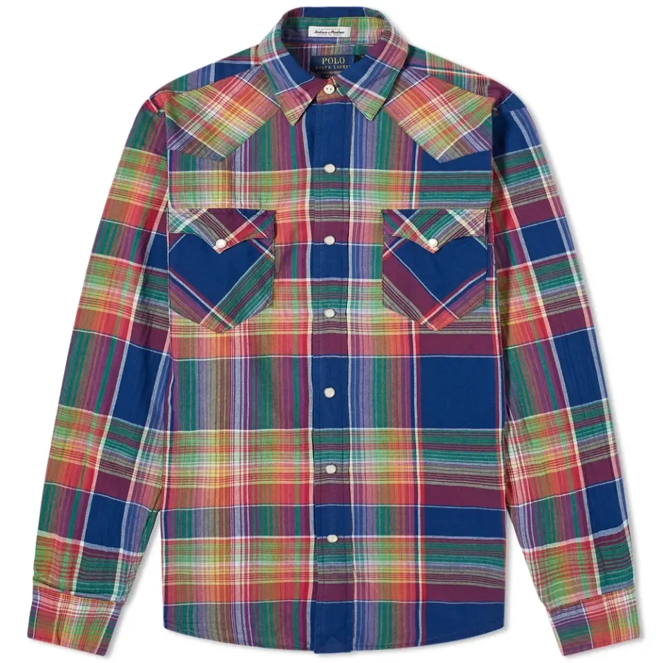 Madras Check Pocket Shirt