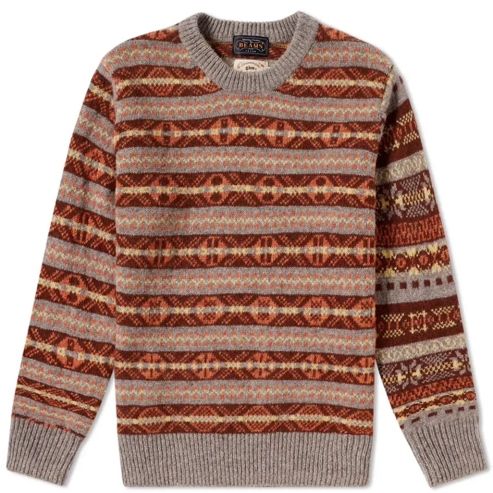 Fair Isle Crew Knit