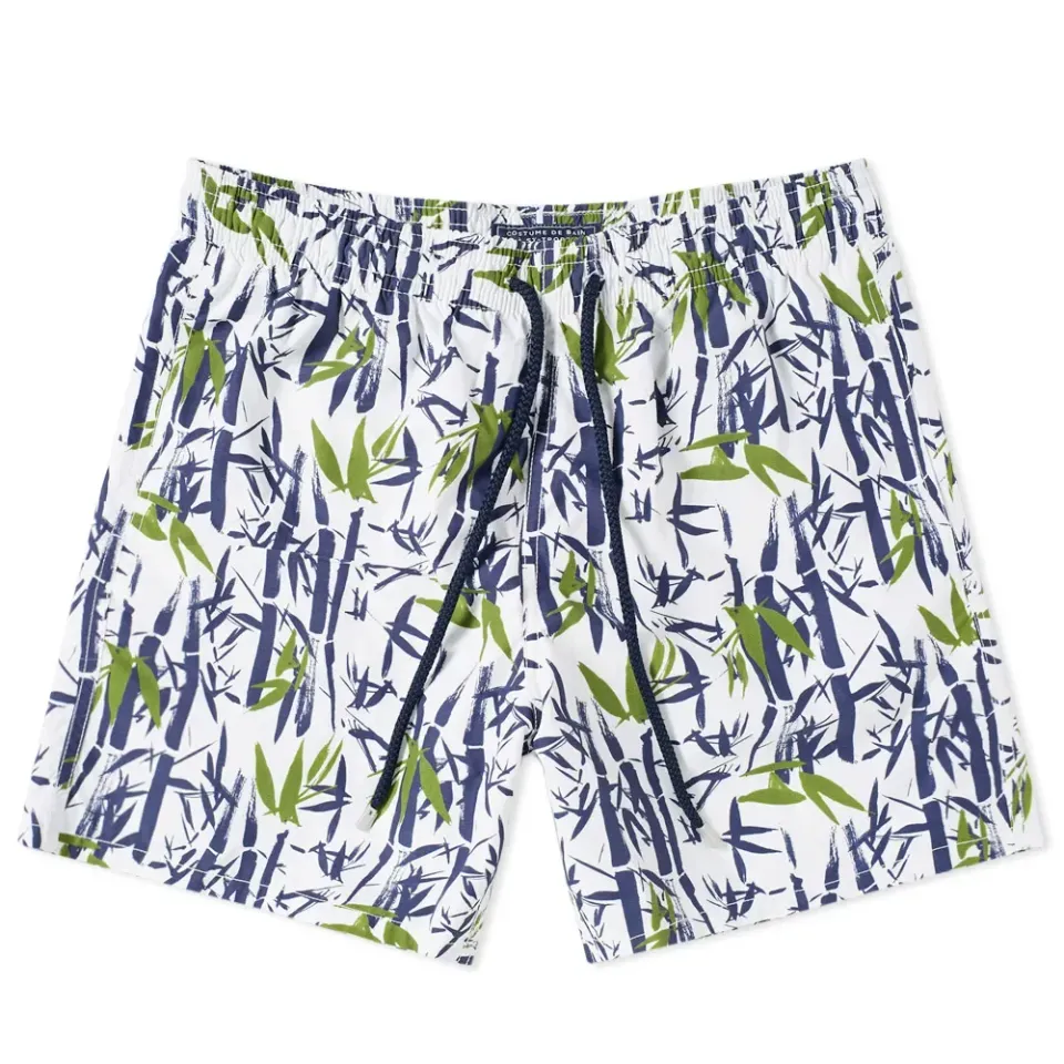 Moorea Bamboo Print Swim Short