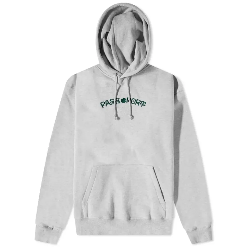 Pass-Port Sham Embroidery Hoodie
