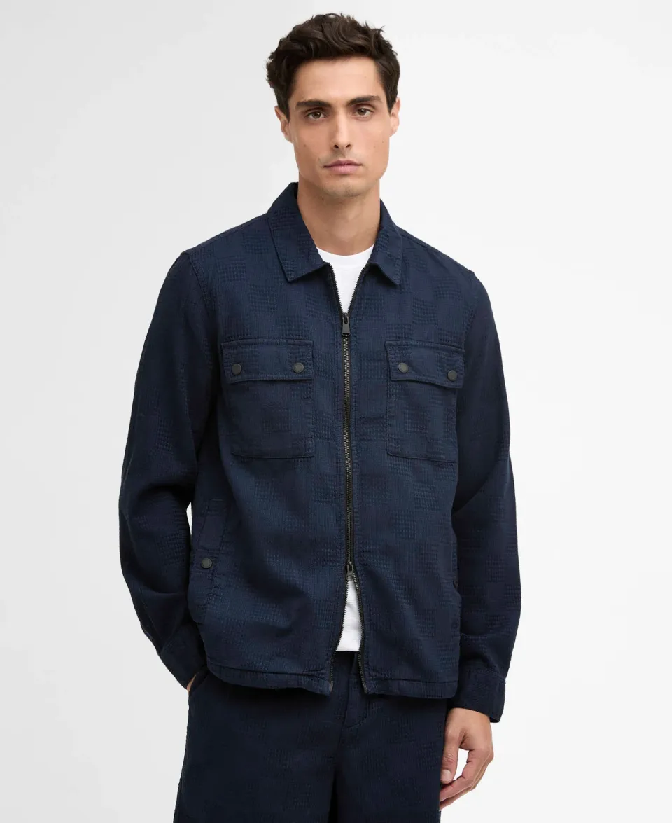Blackstreak Summer Jacquard Overshirt