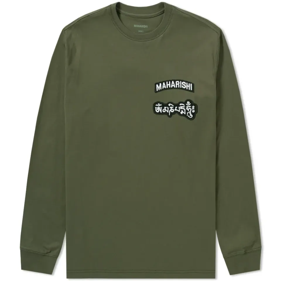 Long Sleeve Ohm Patch Logo Tee