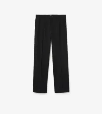 Cotton Twill Chinos in Black