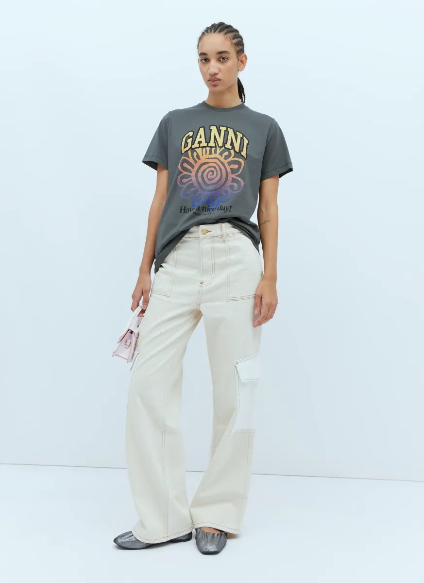 Flower Print T-Shirt