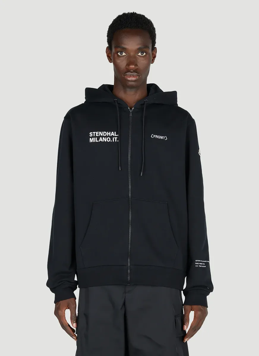 Logo Print Hooded Sweatshirt