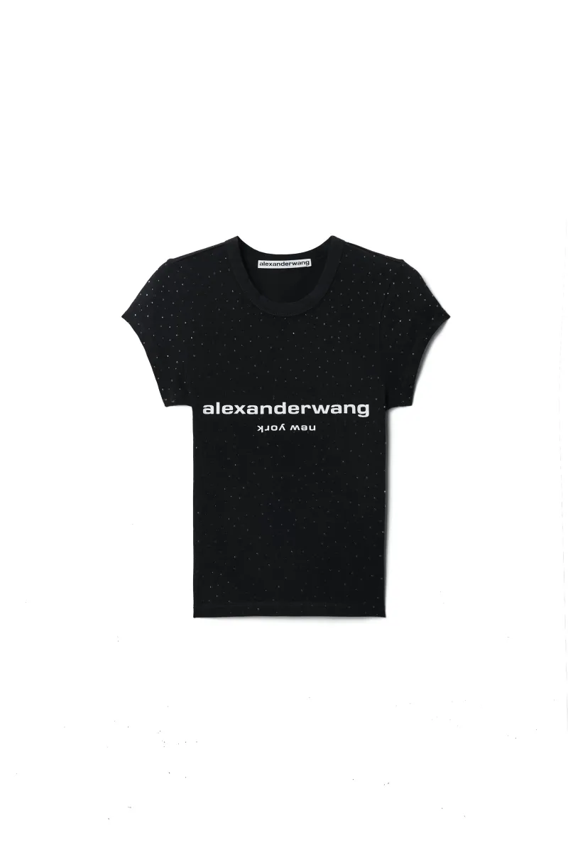 Crystal Logo Baby Tee