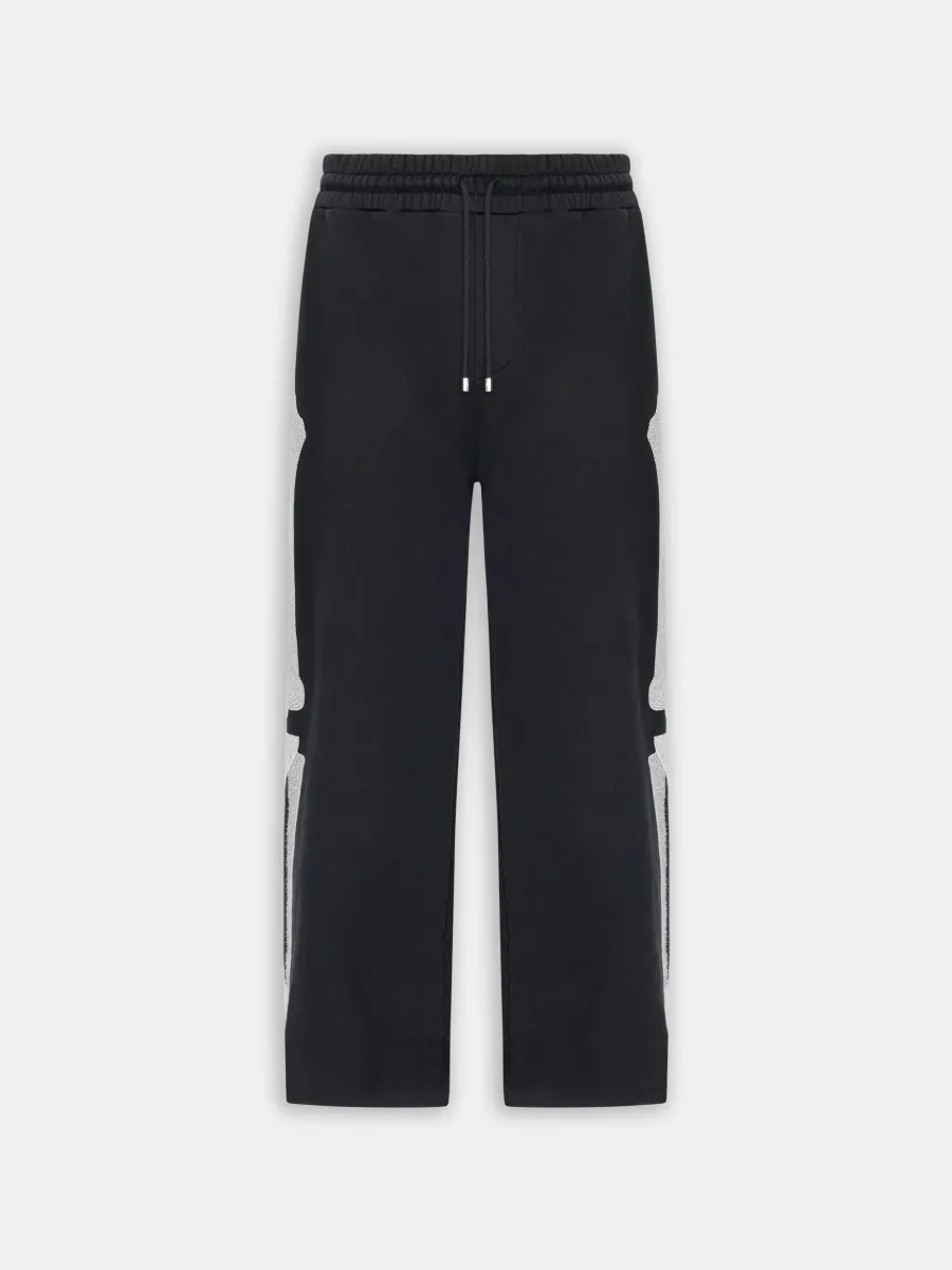 BONES OVERSIZED SWEATPANT - Black