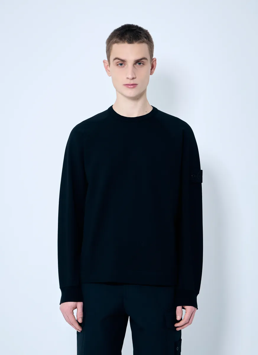 Ghost Logo Patch Sweatshirt