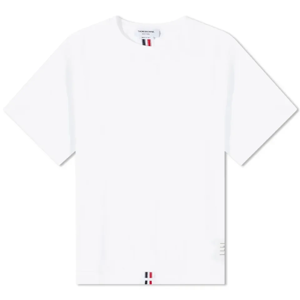 Back Stripe Pique T-Shirt