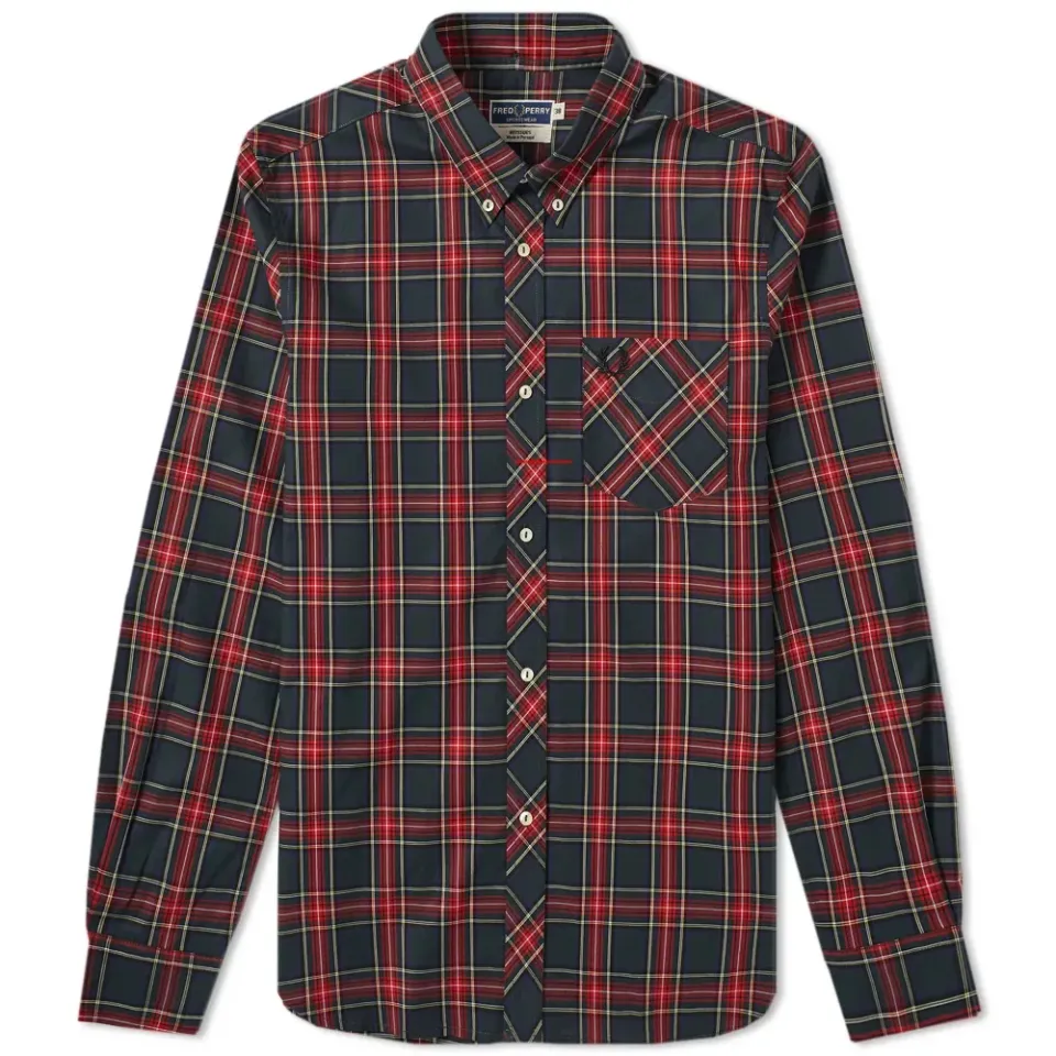 Fred Perry Reissues Tartan Shirt