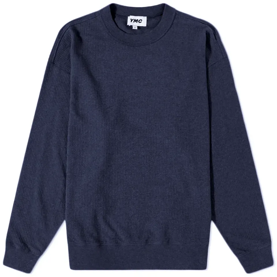 Melange Seersucker Sweat